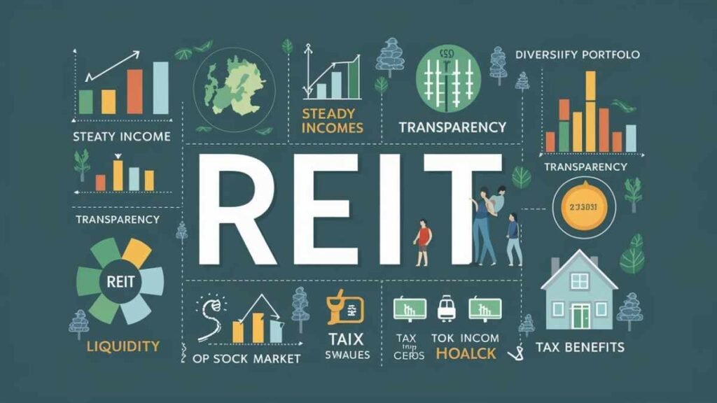 REIT me invest karne ke faayde