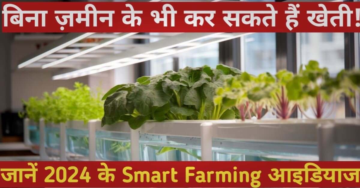 Smart farming ideas in 2024 in hindi